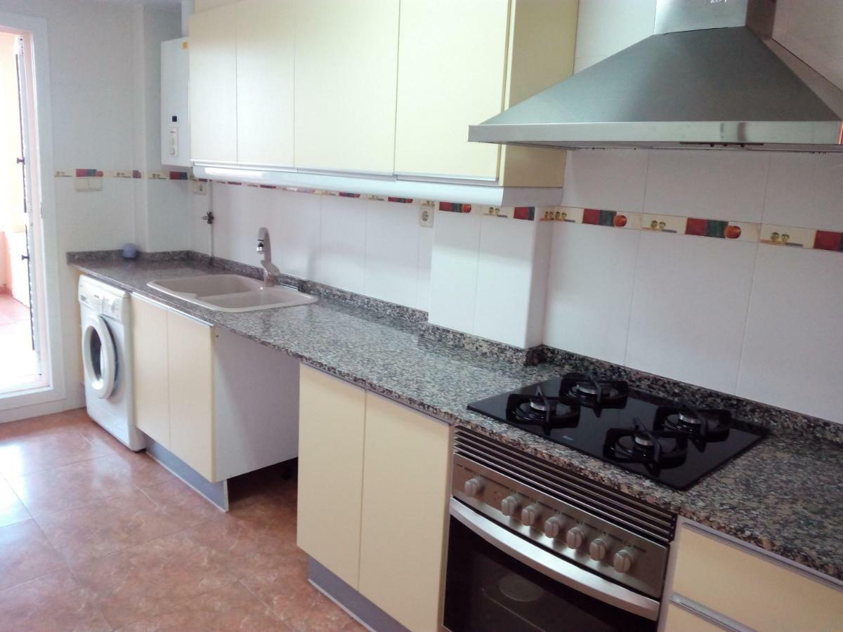 Apartmento Playa Almarda. Piscina&Parking ภายนอก รูปภาพ