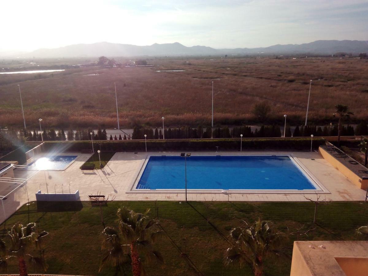 Apartmento Playa Almarda. Piscina&Parking ภายนอก รูปภาพ